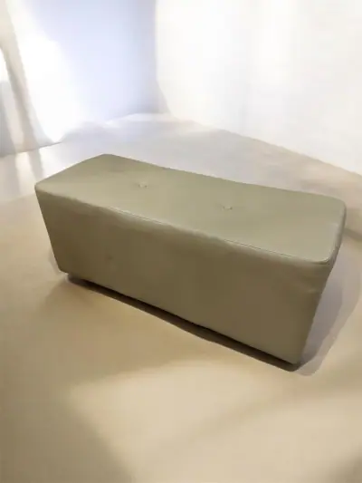 Pouf 2 place simple  - Beige 