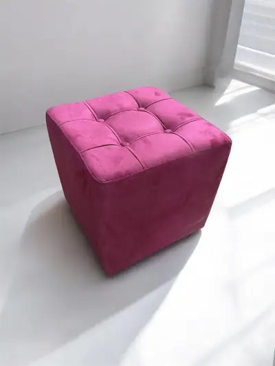 Pouf 1 place RH2 - Rose 