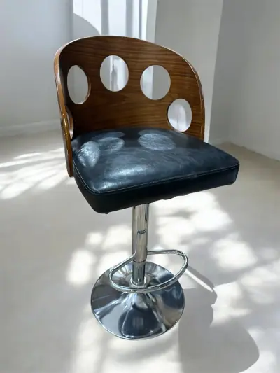 Chaise bar bois 1