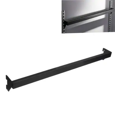 Barre Carré  60 cm - 120cm - Noir