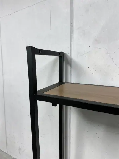 Penderie noir + étager VJ32 1